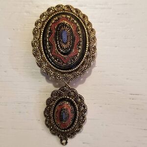 Vintage Sarah Coventry Convertible Brooch / Pendant